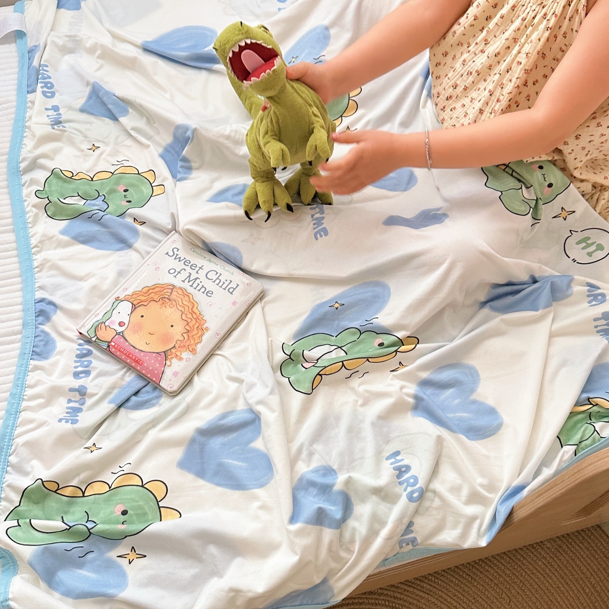 91家纺网 家纺一手货源 找家纺 （总）嗨生活 2026新款婴儿裸睡级凉感幼儿园夏被儿童夏被夏凉被空调被直播微商电商好货推荐产品