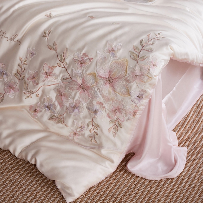 91家纺网 家纺一手货源 找家纺 （总）爱缦 2026新款60支兰精天丝四件套--至真系列