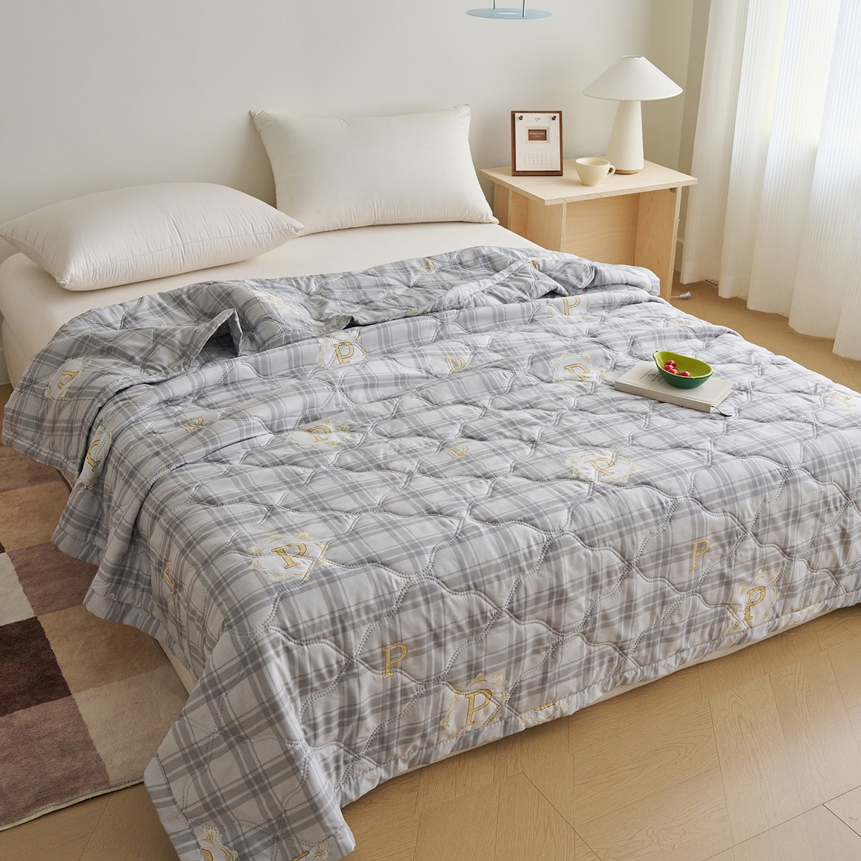 91家纺网 家纺一手货源 找家纺 （总）悦织湾家纺 2026新款超声波夏被亲肤绒夏凉被芦荟棉夏季被子批发供货赠品礼品被便宜夏被空调被