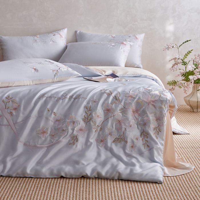 91家纺网 家纺一手货源 找家纺 （总）爱缦 2026新款60支兰精天丝四件套--至真系列