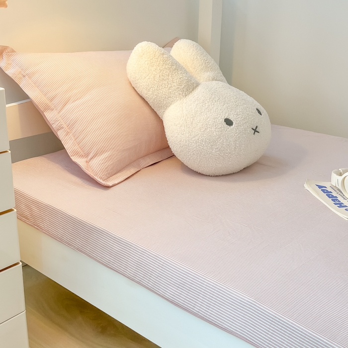 91家纺网 家纺一手货源 找家纺 （总）缦绣阁家纺 2026新款亲肤水洗棉舒适学生上下铺床垫套床笠床罩宿舍专用