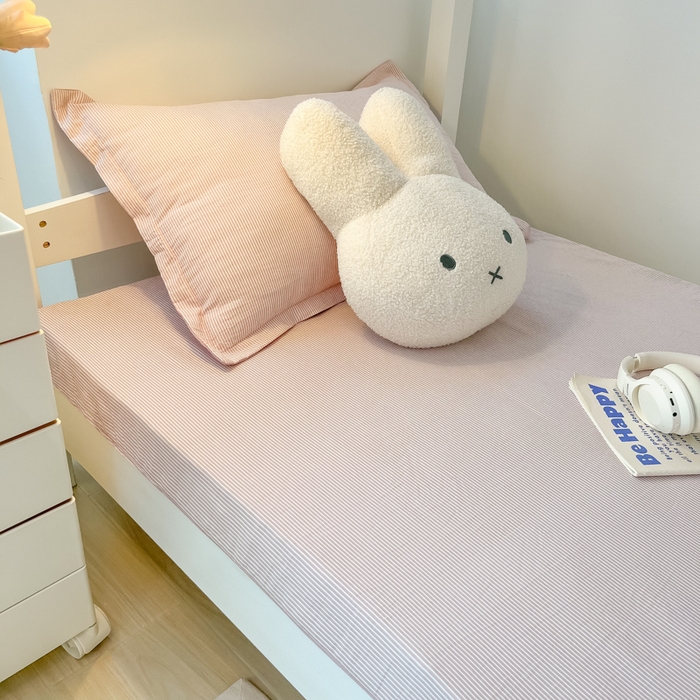 91家纺网 家纺一手货源 找家纺 （总）缦绣阁家纺 2026新款亲肤水洗棉舒适学生上下铺床垫套床笠床罩宿舍专用