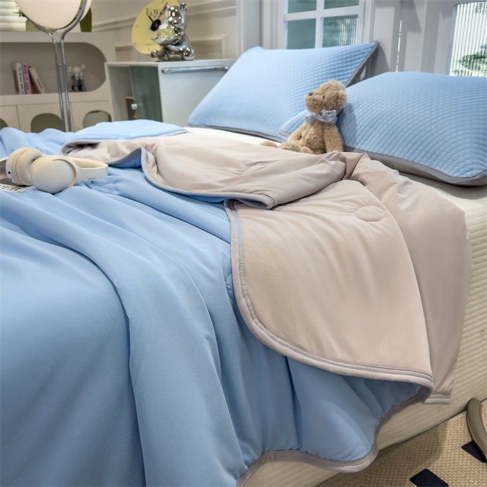 91家纺网 家纺一手货源 找家纺 （总）乐家欣 2026新款凉感丝夏被系列