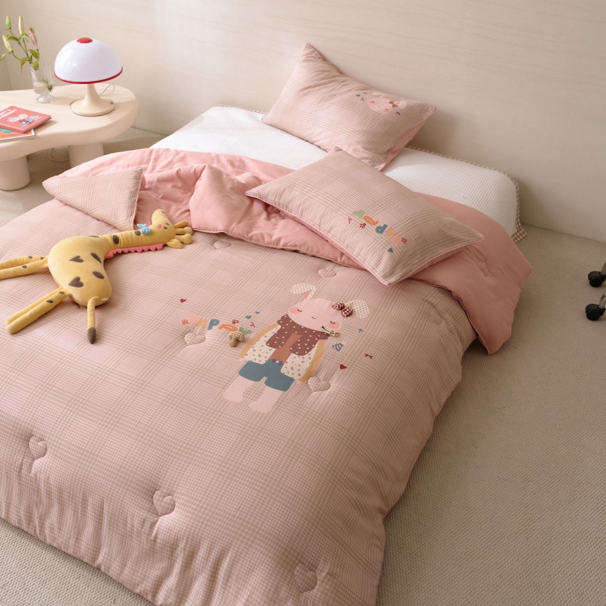 91家纺网 家纺一手货源 找家纺 （总）久典家居 2026新款A类全棉双层纱数码定位花型春秋被夏被