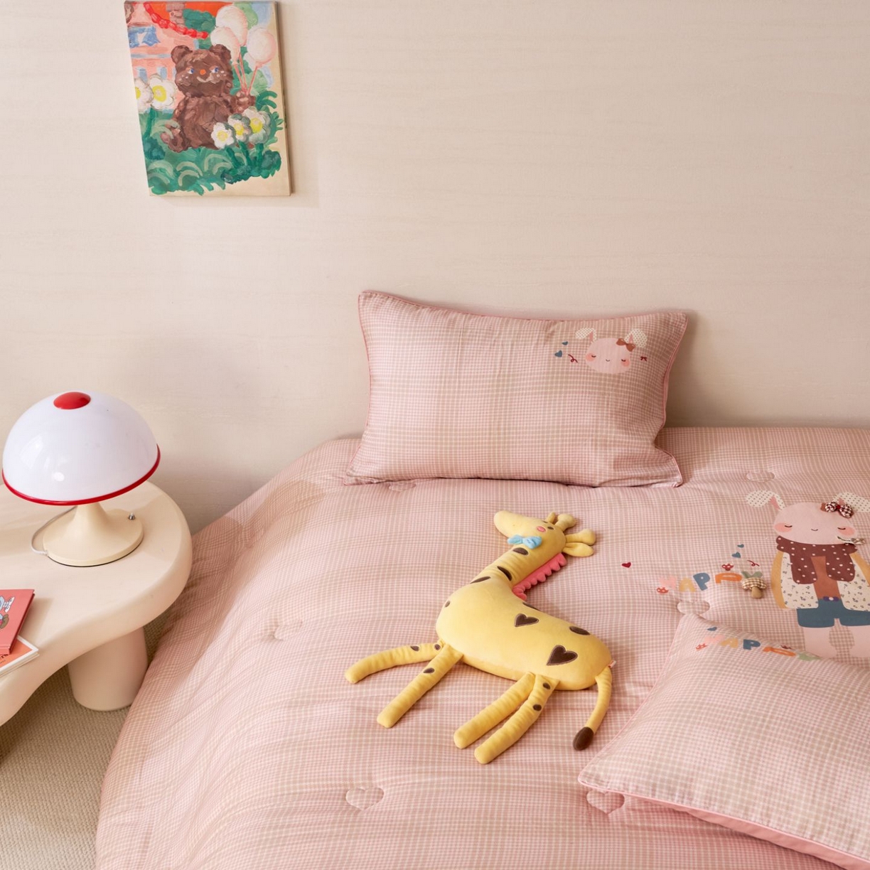 91家纺网 家纺一手货源 找家纺 （总）久典家居 2026新款A类全棉双层纱数码定位花型春秋被夏被