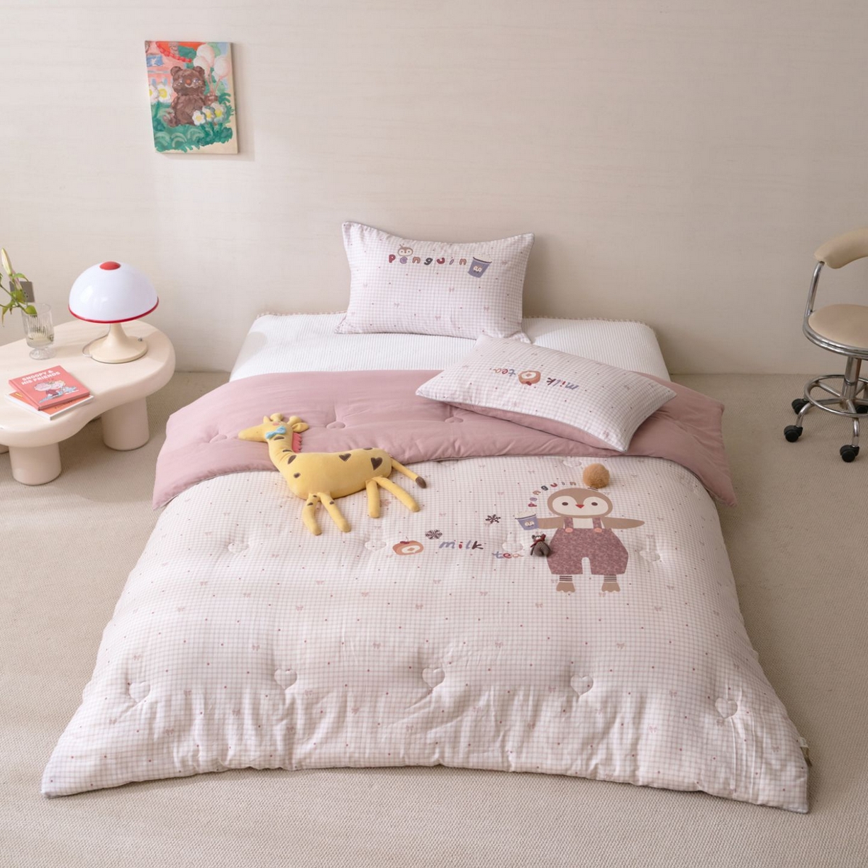 91家纺网 家纺一手货源 找家纺 （总）久典家居 2026新款A类全棉双层纱数码定位花型春秋被夏被