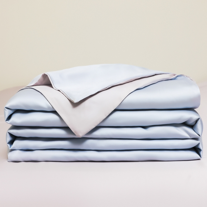 91家纺网 家纺一手货源 找家纺 （总）缦绣阁家纺 2026新款夏季水洗冰丝轻奢四件套及丝滑裸睡被套被罩单品