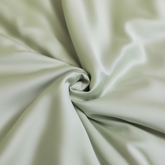 91家纺网 家纺一手货源 找家纺 缦绣阁家纺 2026新款夏季水洗冰丝轻奢四件套及丝滑裸睡被套被罩单品 淡绿奶昔