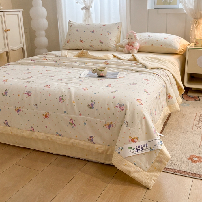 91家纺网 家纺一手货源 找家纺 （总）羽梦家纺 2026新款新疆棉花全棉夏凉被被子被芯