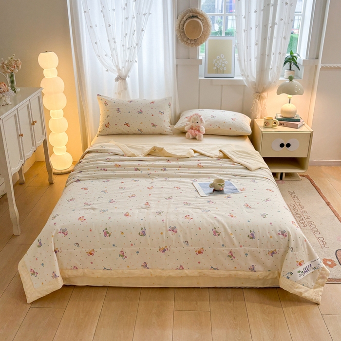 91家纺网 家纺一手货源 找家纺 （总）羽梦家纺 2026新款新疆棉花全棉夏凉被被子被芯