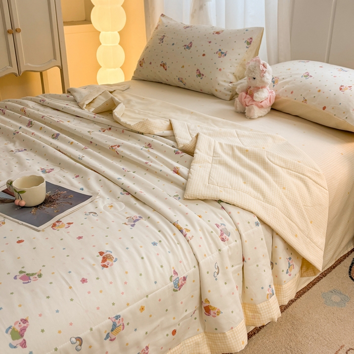 91家纺网 家纺一手货源 找家纺 （总）羽梦家纺 2026新款新疆棉花全棉夏凉被被子被芯