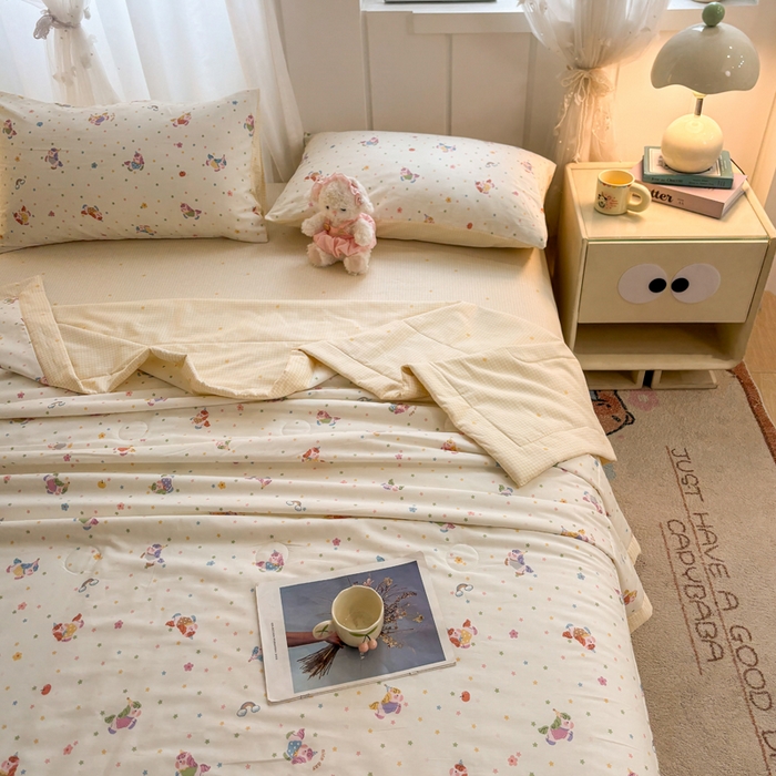 91家纺网 家纺一手货源 找家纺 （总）羽梦家纺 2026新款新疆棉花全棉夏凉被被子被芯