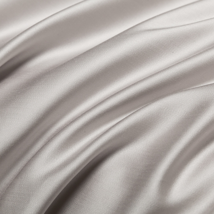 91家纺网 家纺一手货源 找家纺 缦绣阁家纺 2026新款夏季轻奢水洗仿真丝四件套凉感丝床单被套纯色冰丝床笠双人三件套 麻绳款-雾霾高级灰