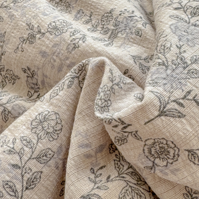 91家纺网 家纺一手货源 找家纺 水木坊 2026新款云感双层纱抗菌花边夏被夏凉被空调被-晴风系列 晴风-竹歆花语