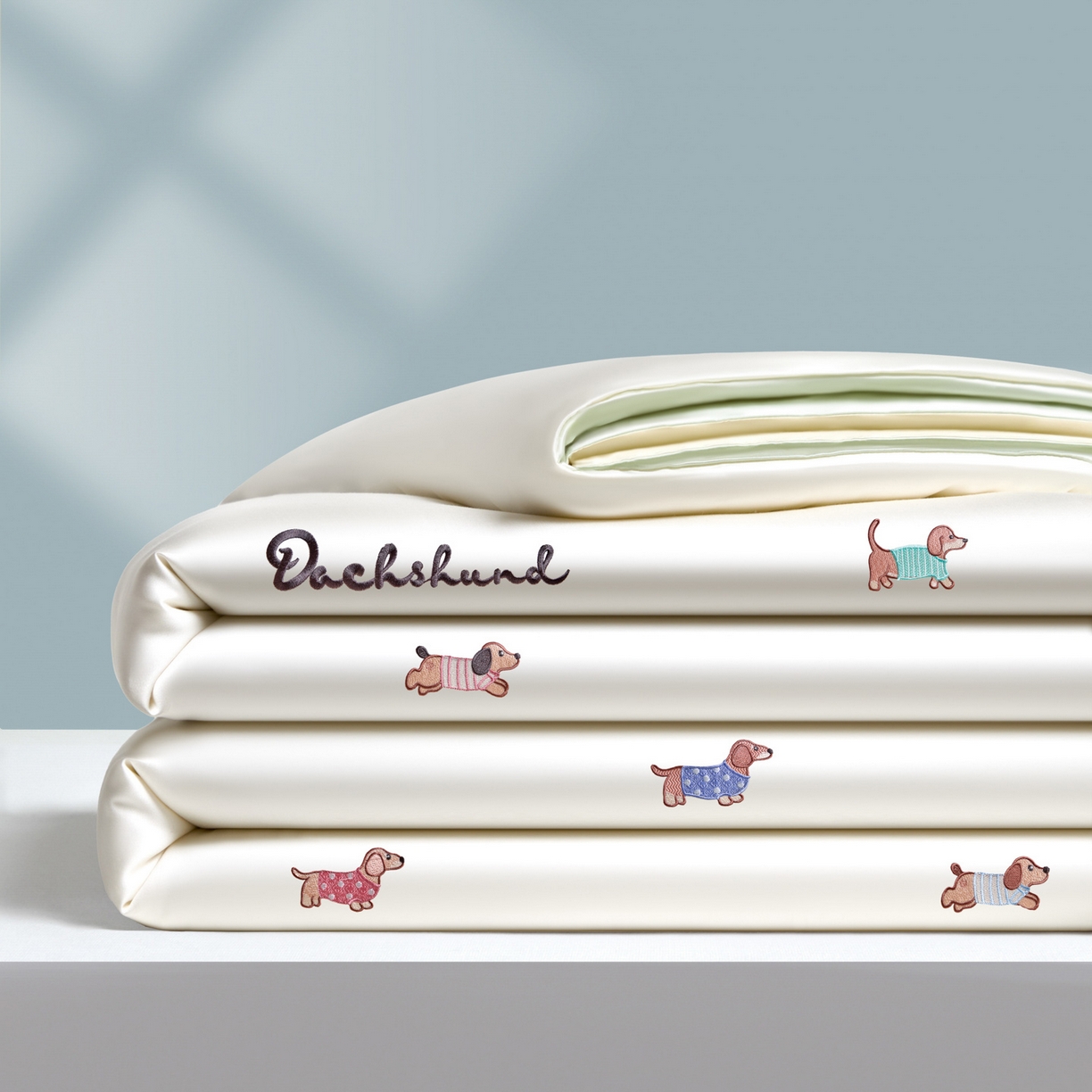 91家纺网 家纺一手货源 找家纺 （总）云棉坊 2026新款水洗冰丝夏被-满绣系列