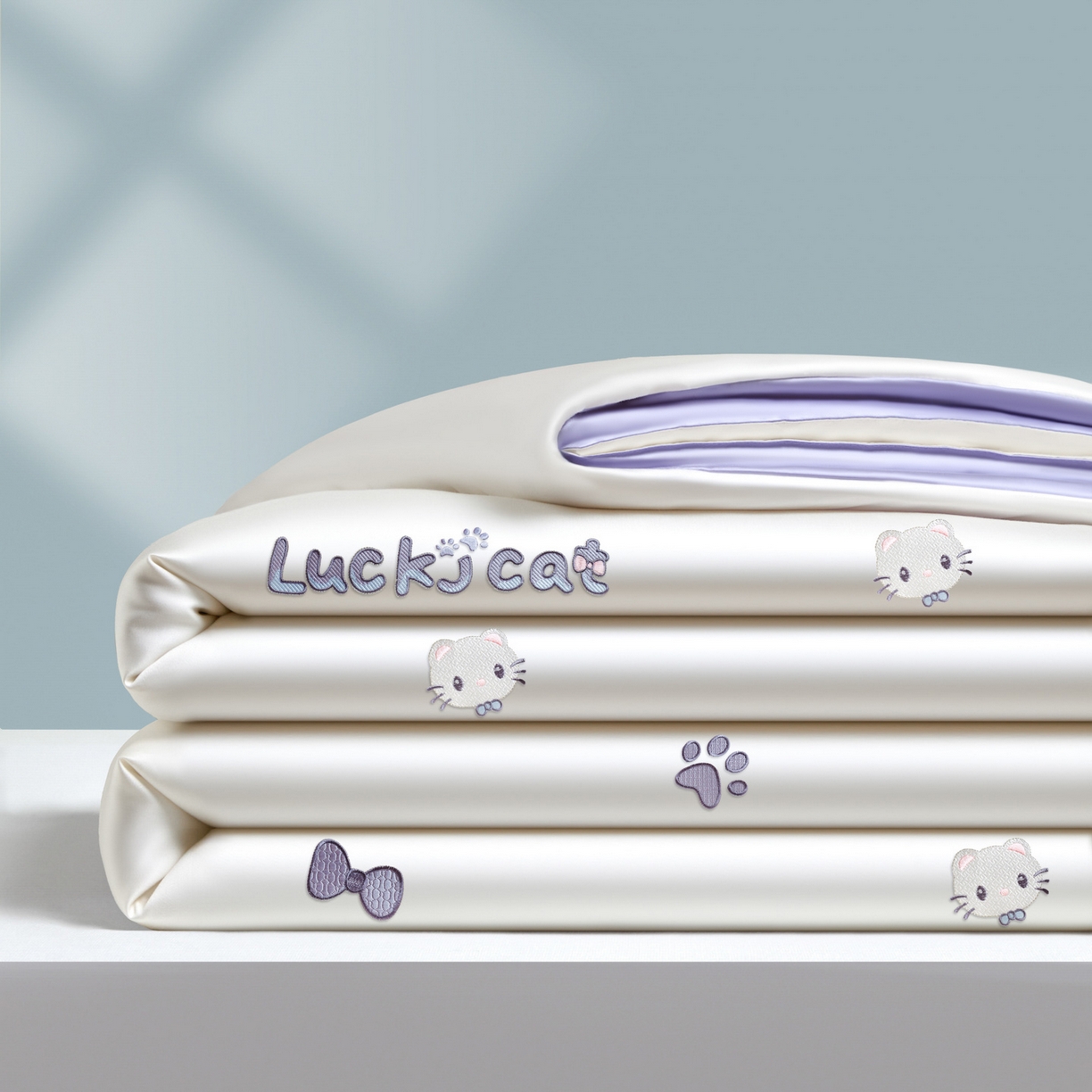 91家纺网 家纺一手货源 找家纺 （总）云棉坊 2026新款水洗冰丝夏被-满绣系列