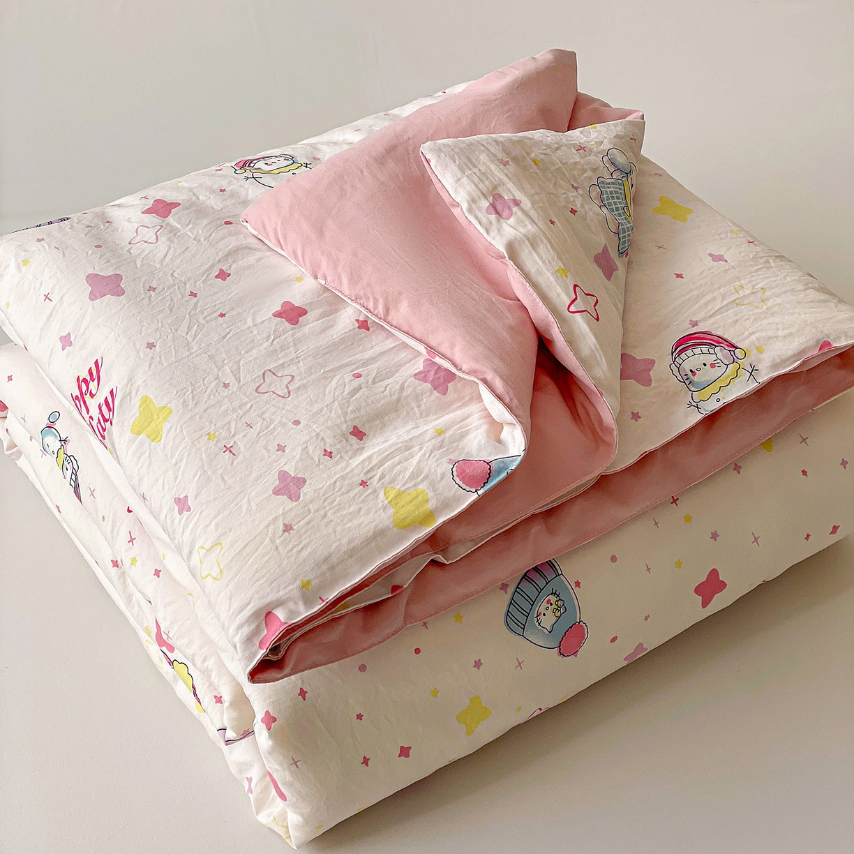 91家纺网 家纺一手货源 找家纺 （总）纽缦家纺 2026春夏新款A类古法水洗棉夏被夏凉被空调被