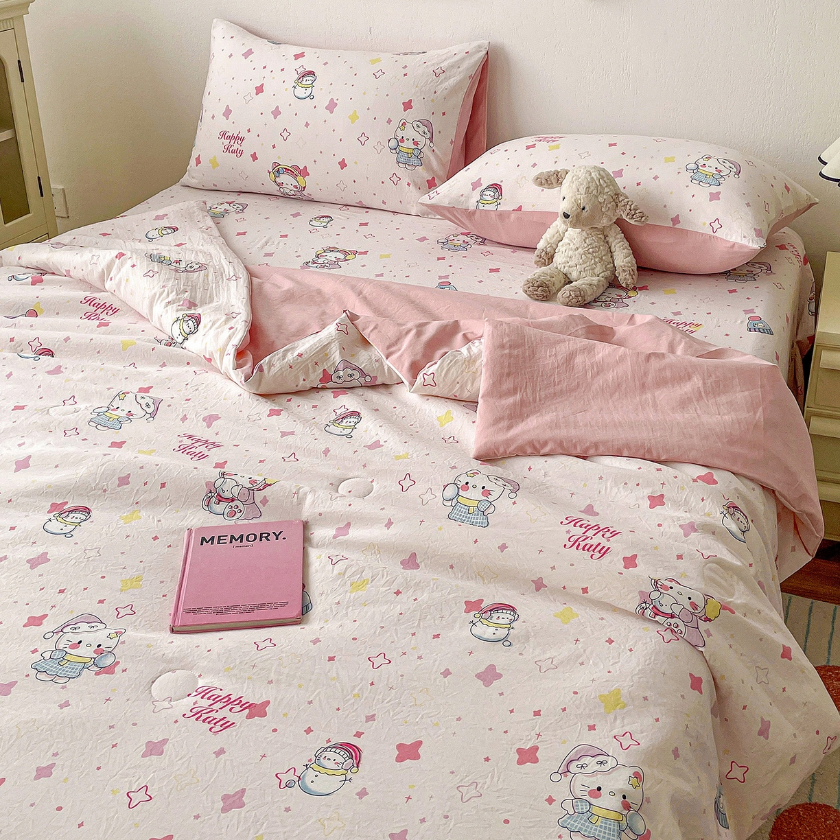 91家纺网 家纺一手货源 找家纺 （总）纽缦家纺 2026春夏新款A类古法水洗棉夏被夏凉被空调被