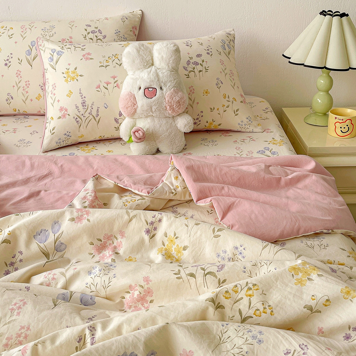 91家纺网 家纺一手货源 找家纺 纽缦家纺 2026春夏新款A类古法水洗棉夏被夏凉被空调被 聆风