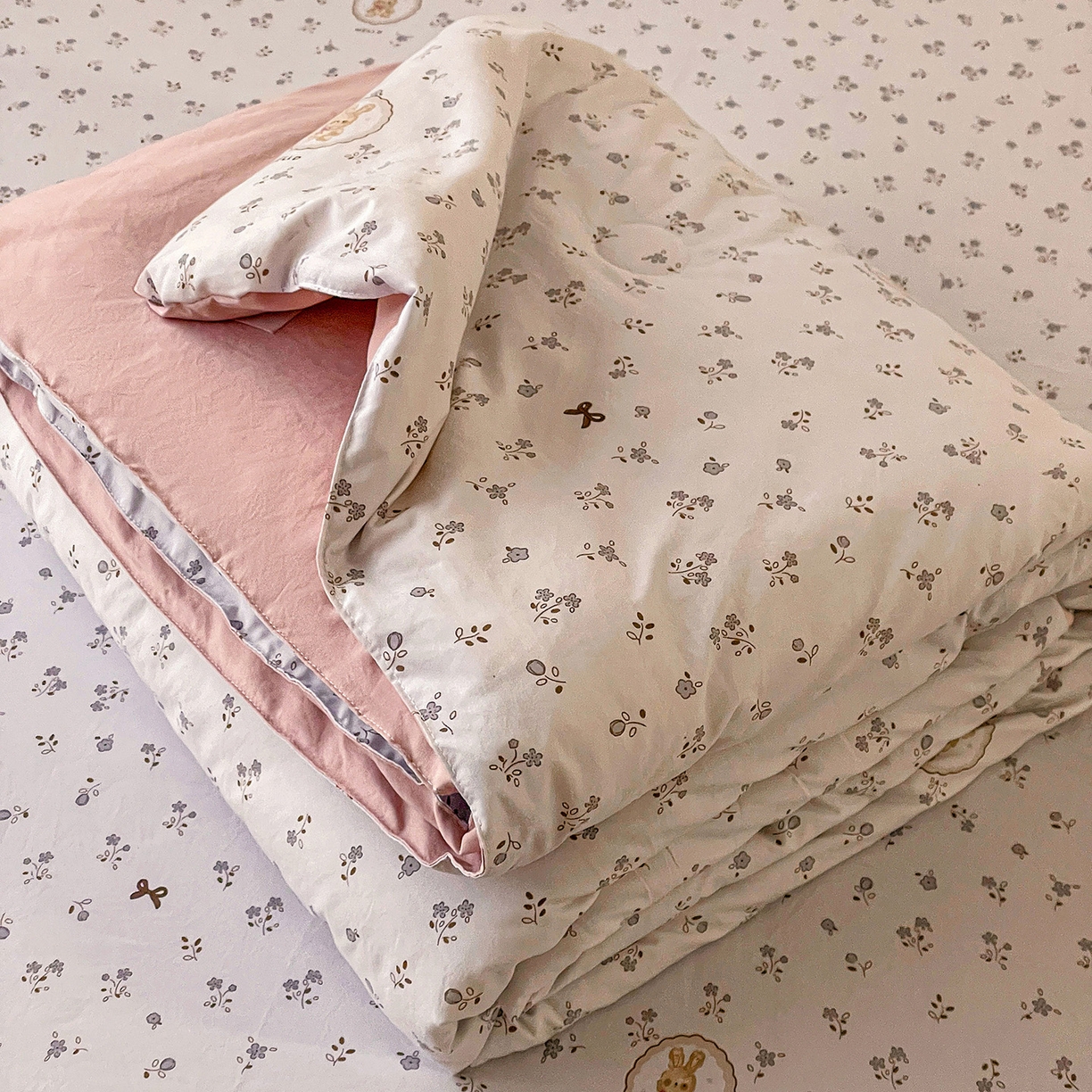 纽缦家纺 2026春夏新款A类古法水洗棉夏被夏凉被空调被 恋空灰