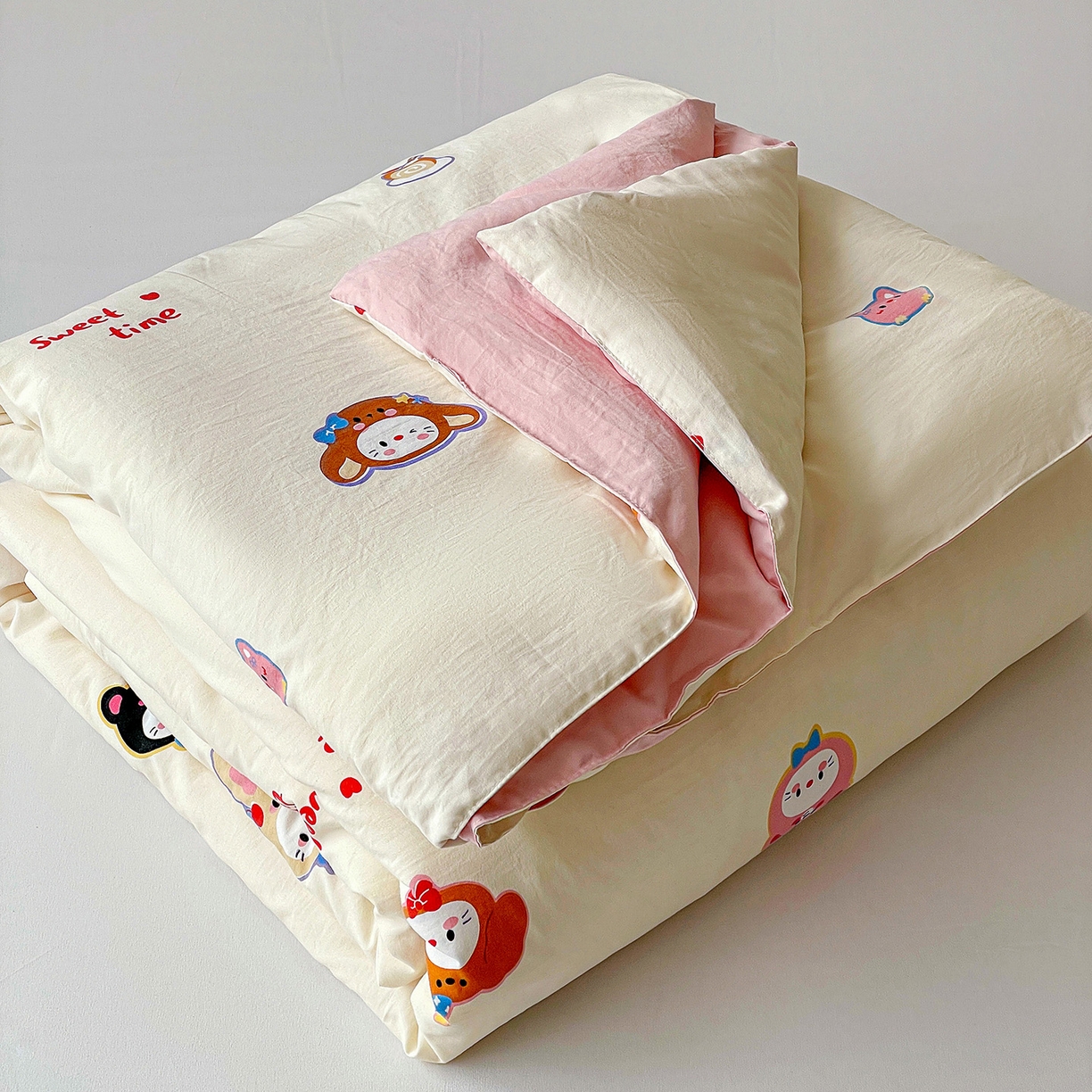 91家纺网 家纺一手货源 找家纺 纽缦家纺 2026春夏新款A类古法水洗棉夏被夏凉被空调被 慕尼