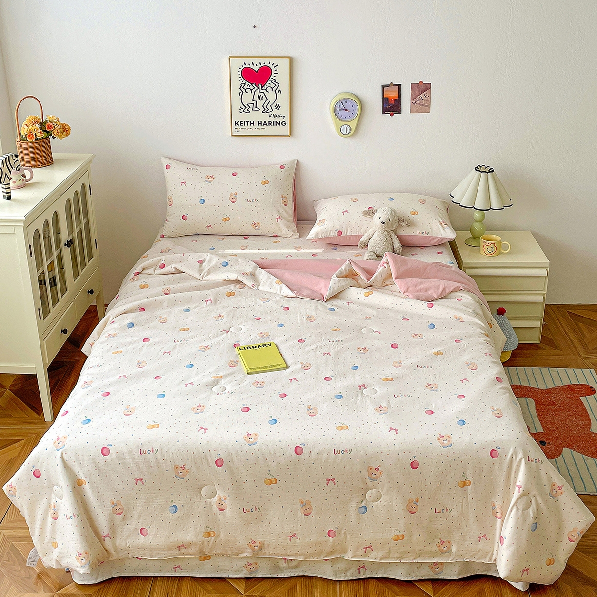 91家纺网 家纺一手货源 找家纺 纽缦家纺 2026春夏新款A类古法水洗棉夏被夏凉被空调被 乐淘