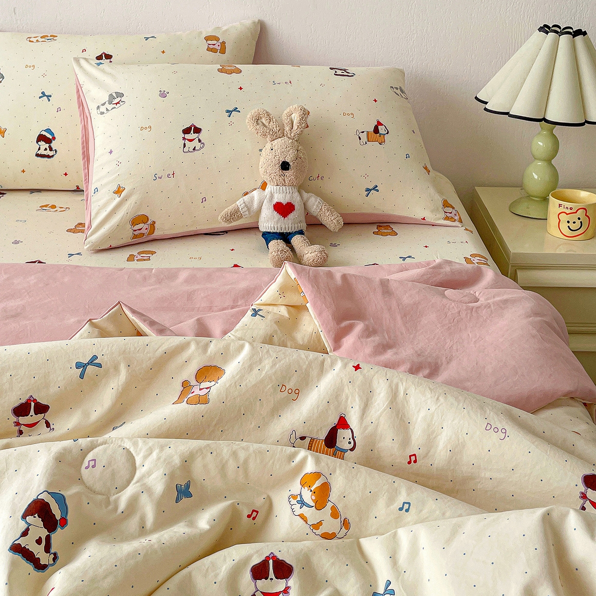 91家纺网 家纺一手货源 找家纺 纽缦家纺 2026春夏新款A类古法水洗棉夏被夏凉被空调被 洛奇