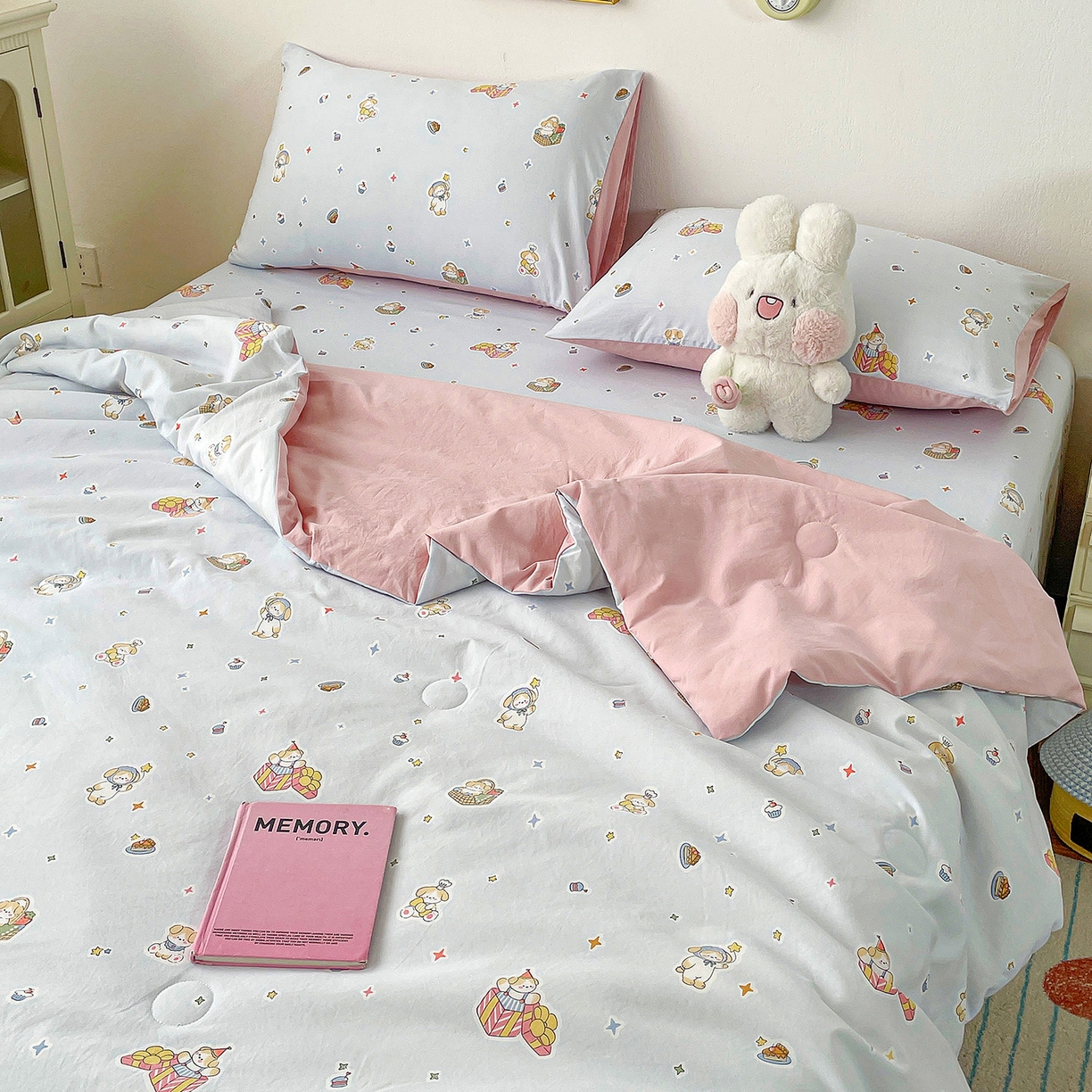 91家纺网 家纺一手货源 找家纺 纽缦家纺 2026春夏新款A类古法水洗棉夏被夏凉被空调被 安琪拉