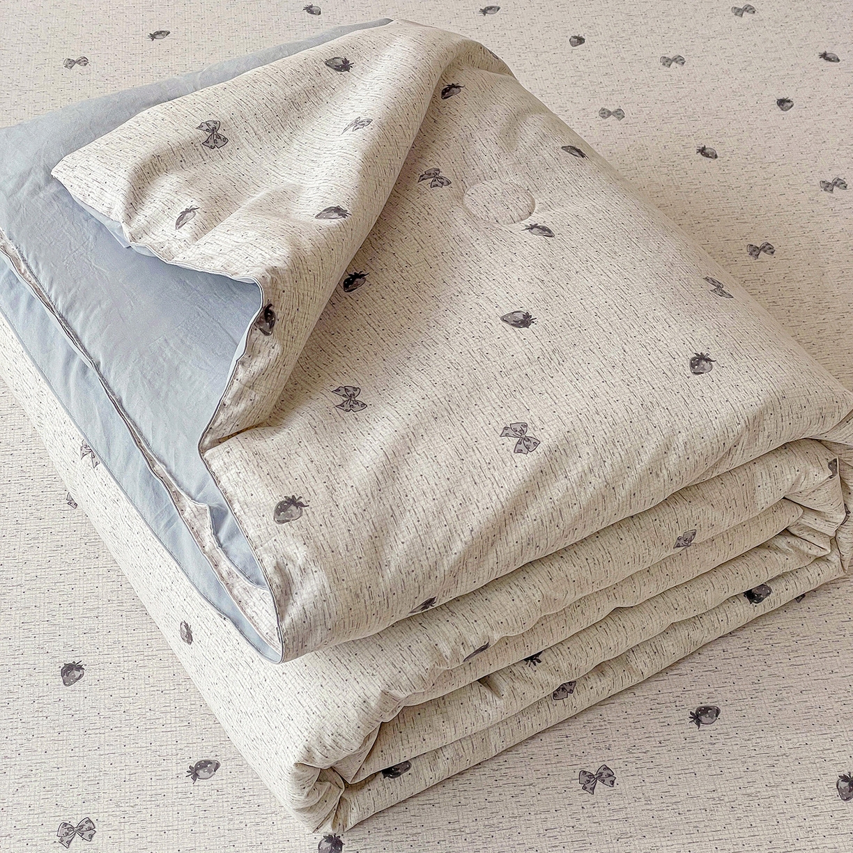 91家纺网 家纺一手货源 找家纺 （总）纽缦家纺 2026春夏新款A类古法水洗棉夏被夏凉被空调被