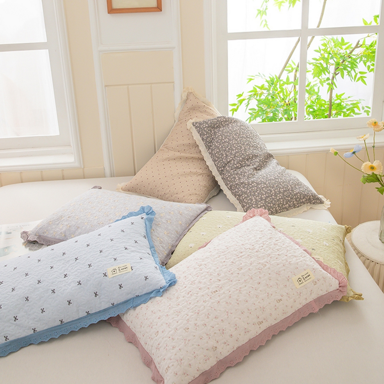 91家纺网 家纺一手货源 找家纺 （总）枕之坊 2025新款全棉草本决明子枕枕头枕芯