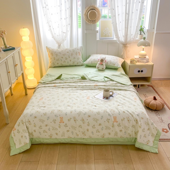 91家纺网 家纺一手货源 找家纺 羽梦家纺 2026新款新疆棉花全棉夏凉被被子被芯丽都倩影