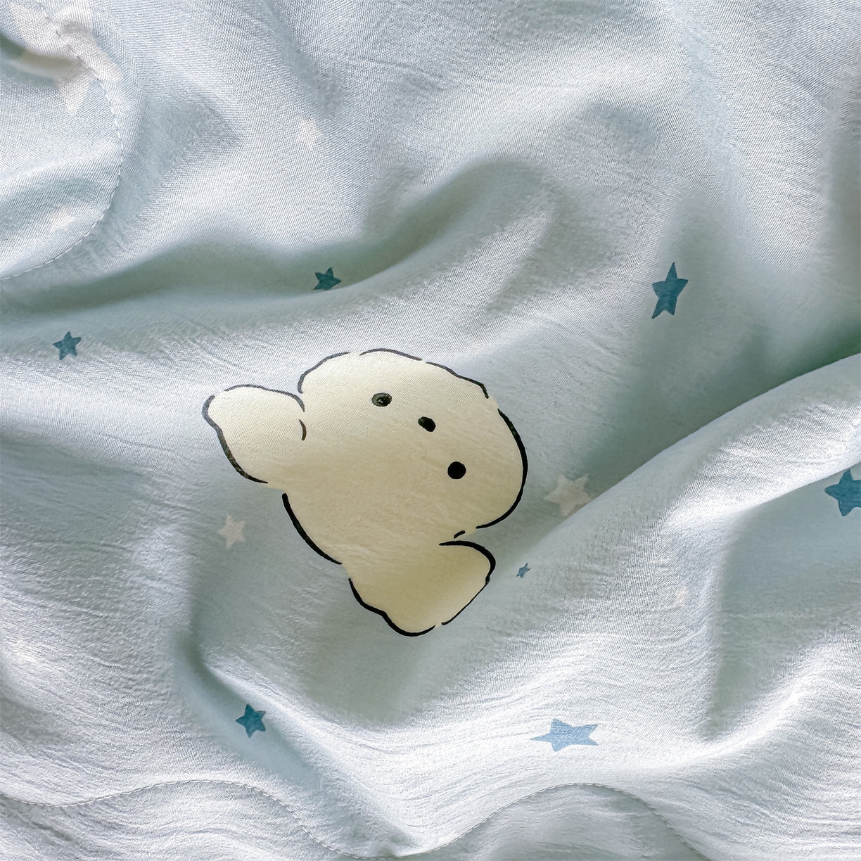 91家纺网 家纺一手货源 找家纺 （总）招财星家纺 2026新款A类水洗棉皱绉纱夏被空调被印花夏凉被子被芯（带质检报告买家秀）