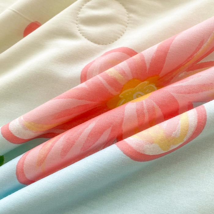 91家纺网 家纺一手货源 找家纺 羽梦家纺 2026新款新疆棉花全棉夏凉被被子被芯恋恋花语