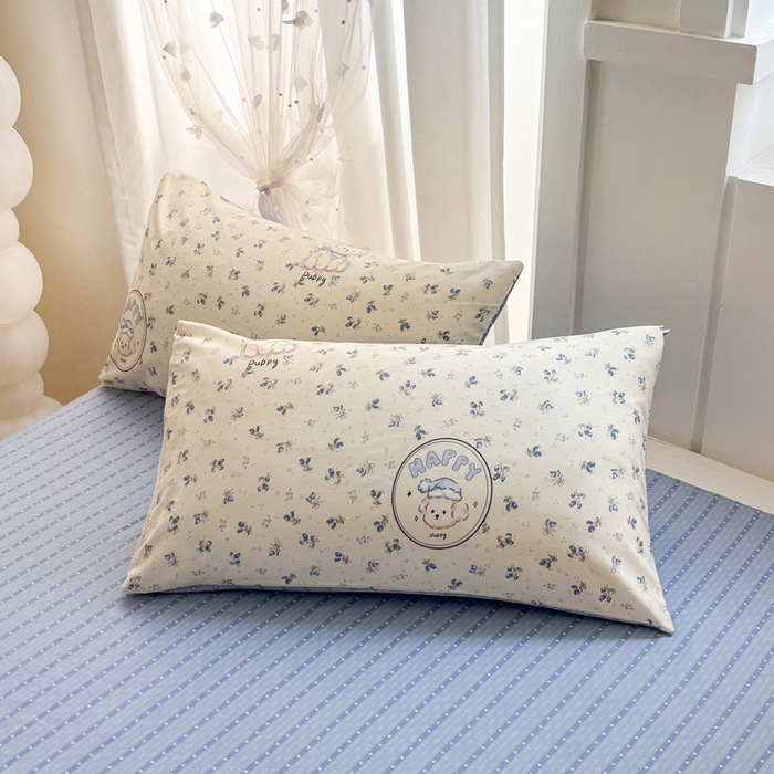 91家纺网 家纺一手货源 找家纺 羽梦家纺 2026新款新疆棉花全棉夏凉被被子被芯玲语小狗