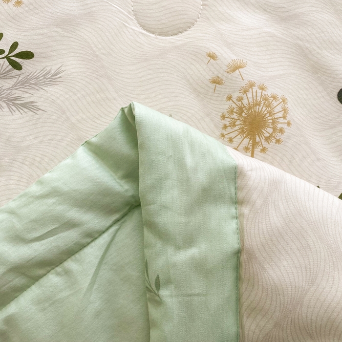 91家纺网 家纺一手货源 找家纺 羽梦家纺 2026新款新疆棉花全棉夏凉被被子被芯绿意盎然