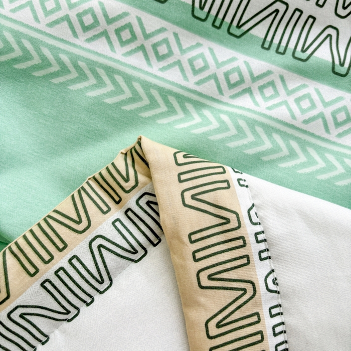 91家纺网 家纺一手货源 找家纺 羽梦家纺 2026新款新疆棉花全棉夏凉被被子被芯曼波绿