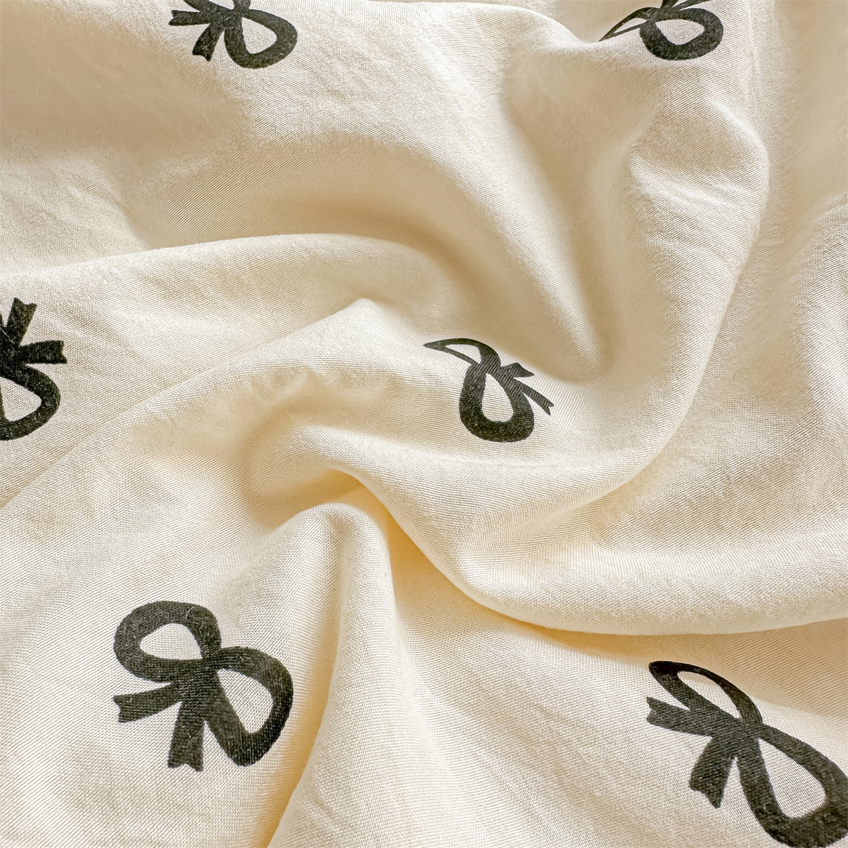 91家纺网 家纺一手货源 找家纺 招财星家纺 2026新款A类水洗棉皱绉纱夏被空调被印花夏凉被子被芯（带质检报告买家秀） 蝴蝶结