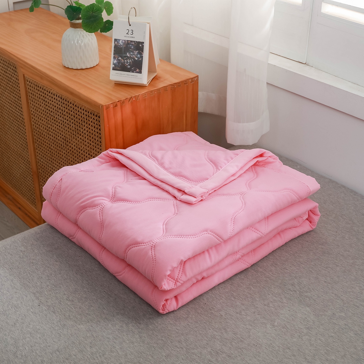 91家纺网 家纺一手货源 找家纺 悦织湾家纺 2025新款仿兔毛扎染炫彩大泡泡毛毯牛奶绒小毯子盖毯 新款大理石纹-灰