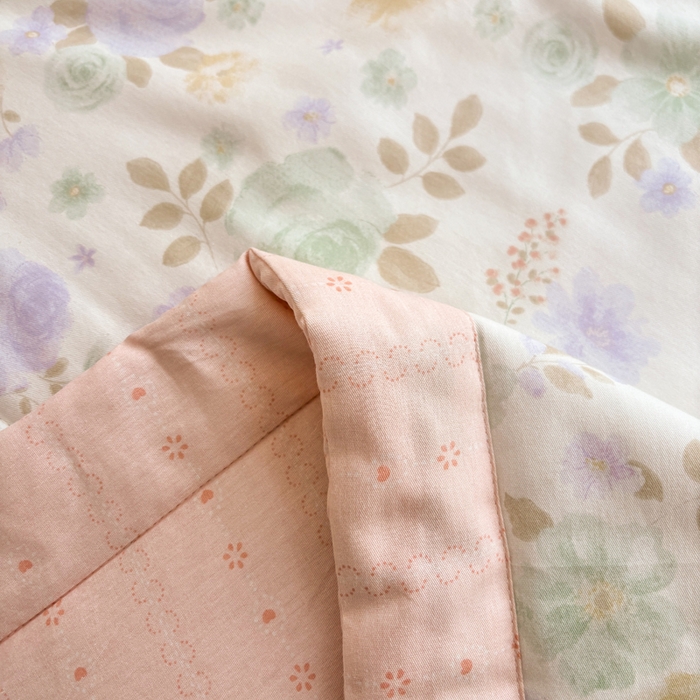 91家纺网 家纺一手货源 找家纺 羽梦家纺 2026新款新疆棉花全棉夏凉被被子被芯蘑菇小兔