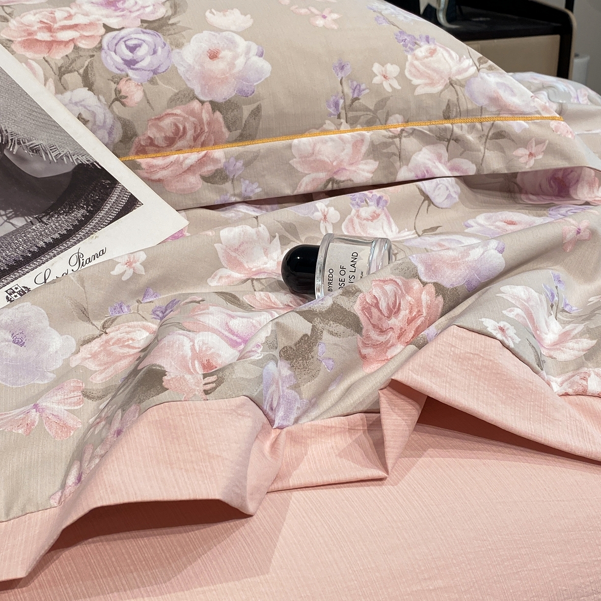 91家纺网 家纺一手货源 找家纺 （总）佳品居 2026新款凉感天丝棉印花系列水洗真丝夏被四件套