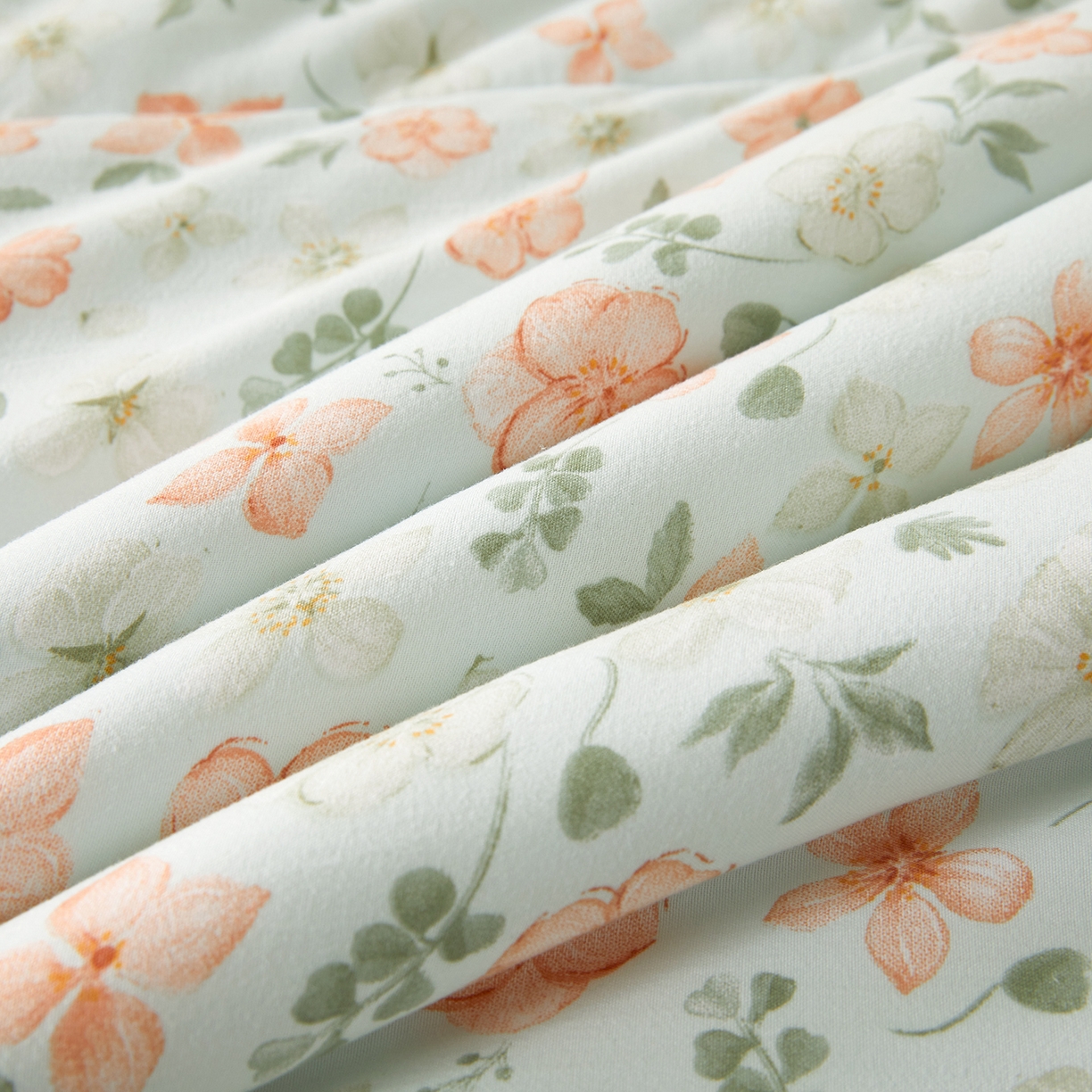 91家纺网 家纺一手货源 找家纺 罗布斯 2026新款高克重纯色简约风小清新花卉风水洗棉空调被夏被100%新疆棉花夏凉被（买家秀加微) 晨曦花漾