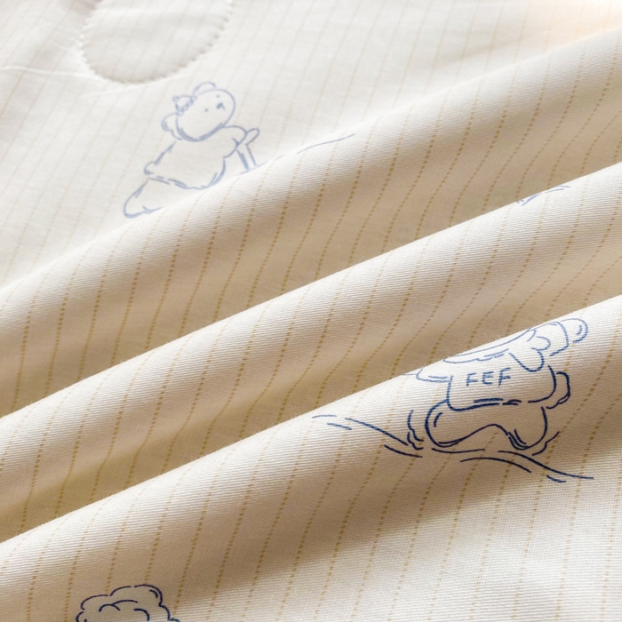 91家纺网 家纺一手货源 找家纺 羽梦家纺 2026新款新疆棉花全棉夏凉被被子被芯星空熊