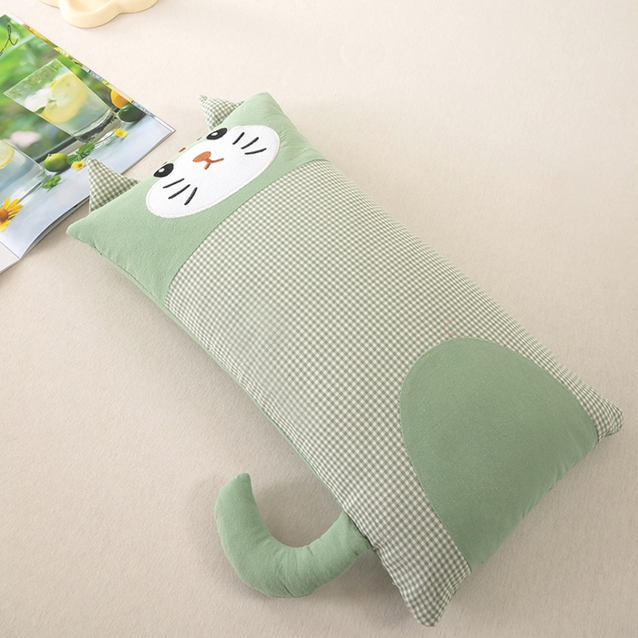 91家纺网 家纺一手货源 找家纺 枕之坊 2026新款新动物乐园荞麦枕枕头枕芯 新动物乐园-绿色