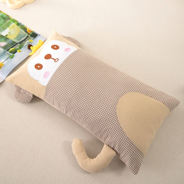 91家纺网 家纺一手货源 找家纺 枕之坊 2026新款新动物乐园荞麦枕枕头枕芯 新动物乐园-咖色