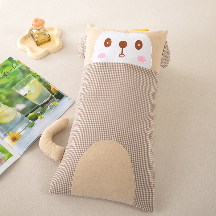 枕之坊 2026新款新动物乐园荞麦枕枕头枕芯 新动物乐园-咖色