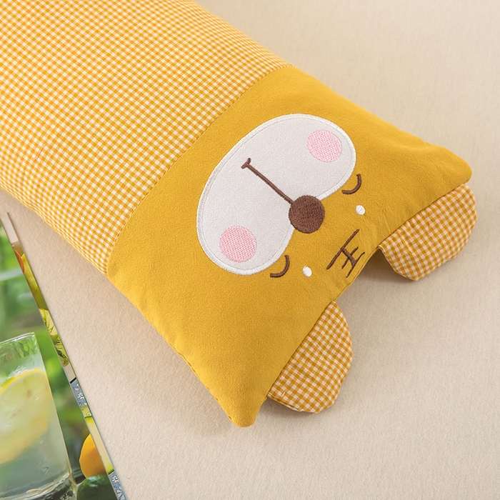 91家纺网 家纺一手货源 找家纺 枕之坊 2026新款新动物乐园荞麦枕枕头枕芯 新动物乐园-黄色