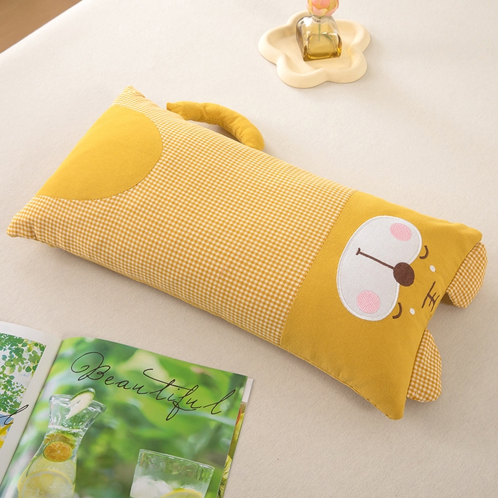 91家纺网 家纺一手货源 找家纺 枕之坊 2026新款新动物乐园荞麦枕枕头枕芯 新动物乐园-黄色