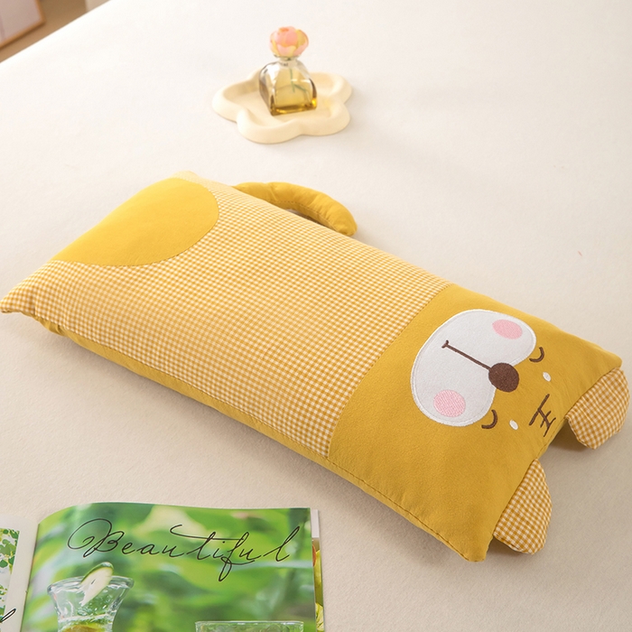 91家纺网 家纺一手货源 找家纺 枕之坊 2026新款新动物乐园荞麦枕枕头枕芯 新动物乐园-黄色
