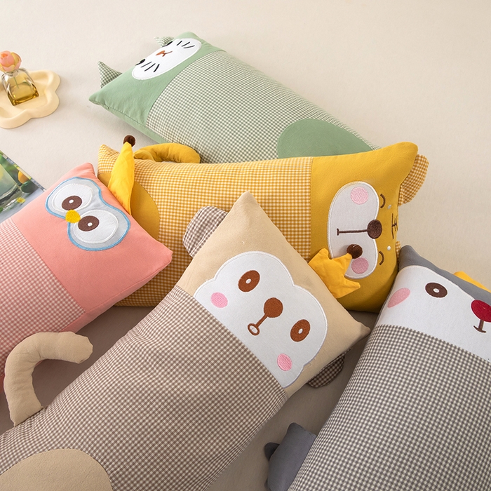 91家纺网 家纺一手货源 找家纺 枕之坊 2026新款新动物乐园荞麦枕枕头枕芯 组合图仅供参考不可下单