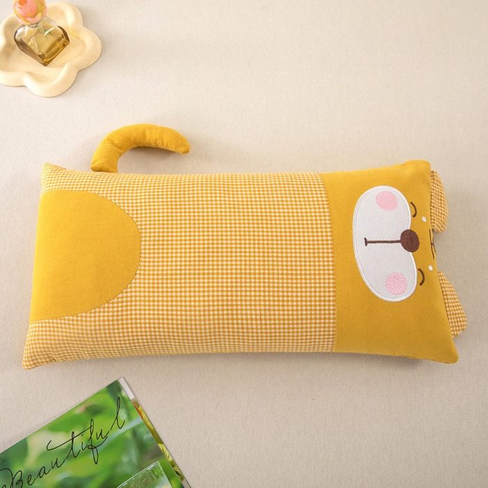 91家纺网 家纺一手货源 找家纺 枕之坊 2026新款新动物乐园荞麦枕枕头枕芯 新动物乐园-黄色